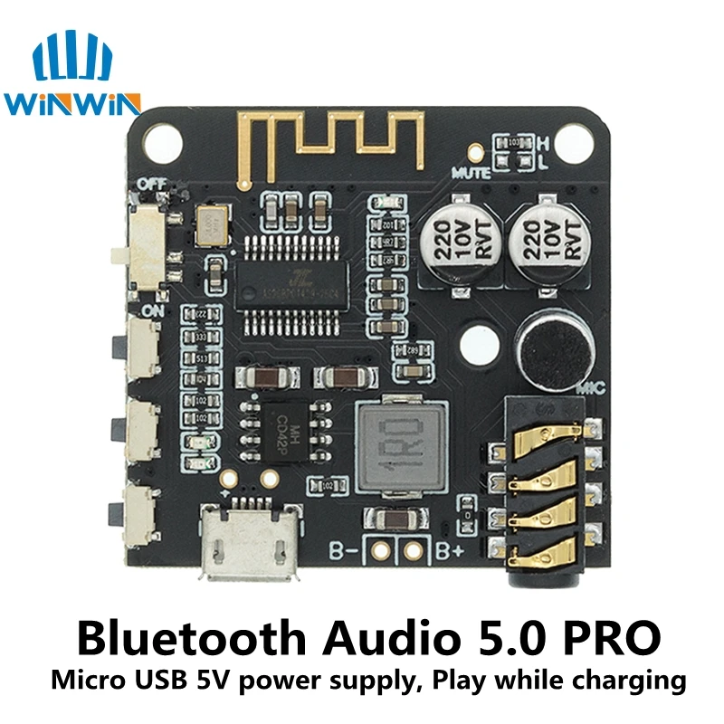 High-quality DIY Bluetooth Audio Receiver Module image 4