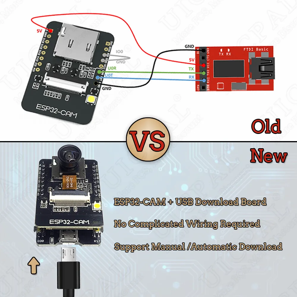 High-quality ESP32 CAM WiFi Bluetooth Night Vision Camera Module Kit 2.4 GHz image 4